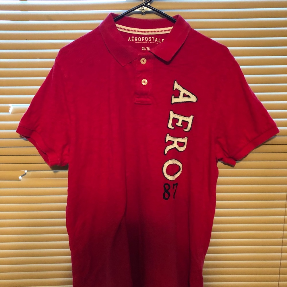 Red Aeropostale shirt